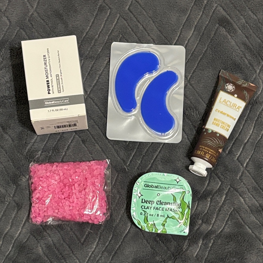 Mini self care spa set